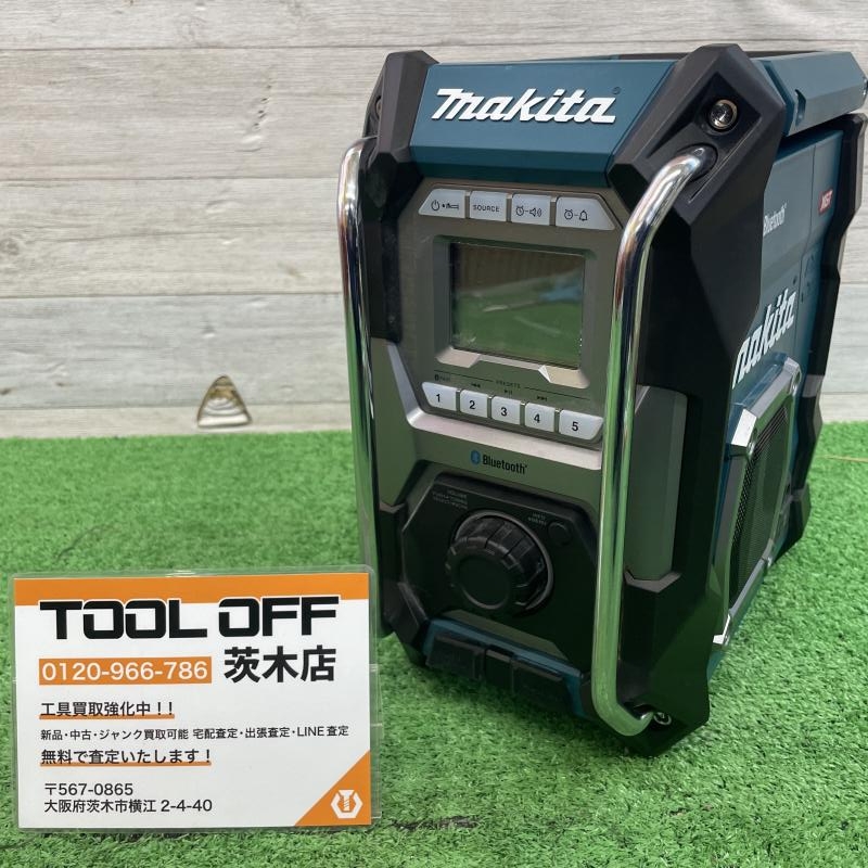 makita マキタ 充電式ラジオ MR002Gの中古 中古B使用感あり 《大阪・茨木》中古工具販売の専門店│ ツールオフ茨木店  ｜中古工具販売のツールオフ