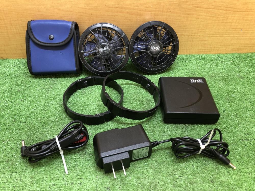 空調服 空調服用ファン+バッテリー BTSP1 ※ファン動作時に多少異音がし  