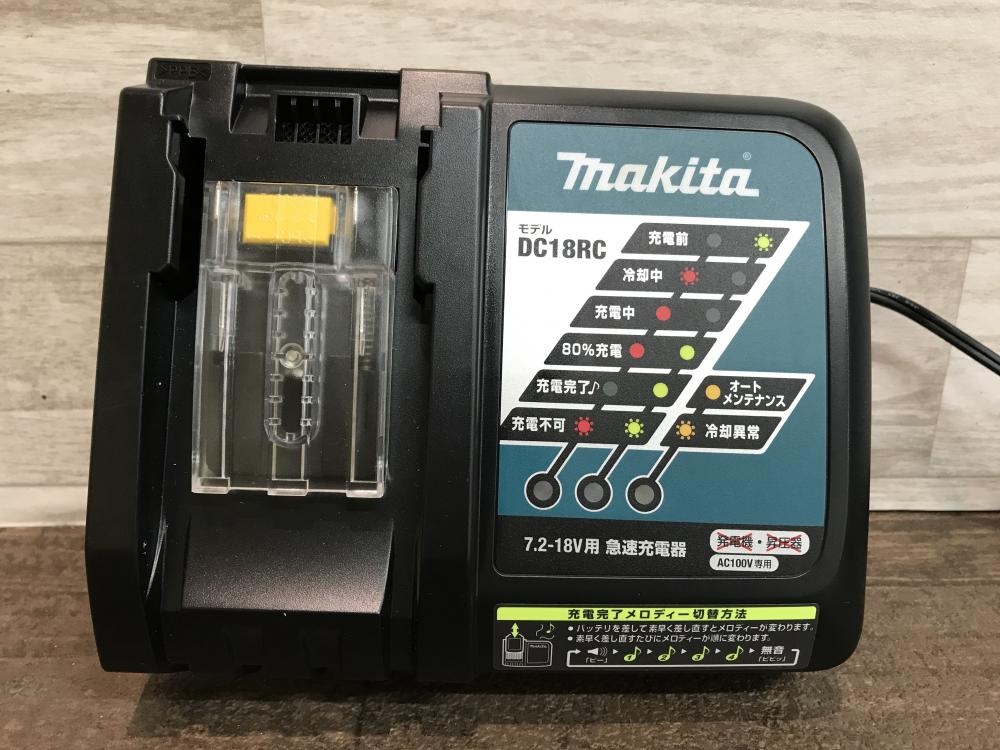 マキタ makita 急速充電器 DC18RC 動作OKの中古 中古A(美品) 《埼玉・入間》中古工具販売の専門店│ ツールオフ所沢入間店  ｜中古工具販売のツールオフ