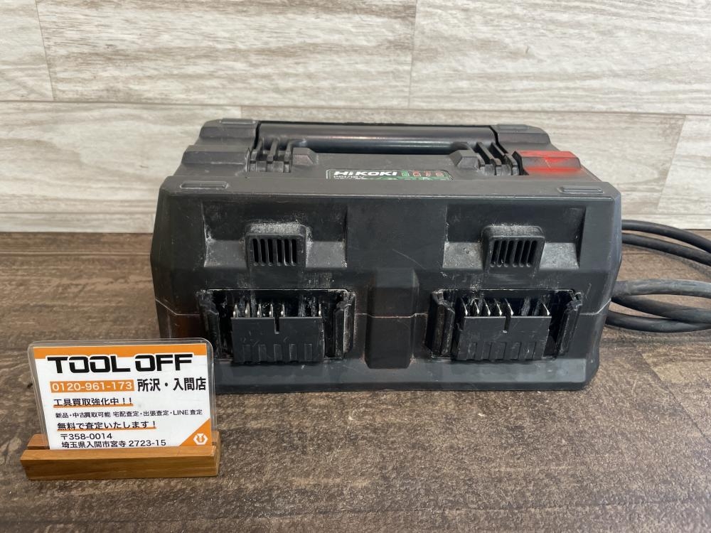 ▽【取引限定】ハイコーキ  UC18YTSL  マルチポート充電器  100V 【中古】 マルチポート充電器：UC18YTSL