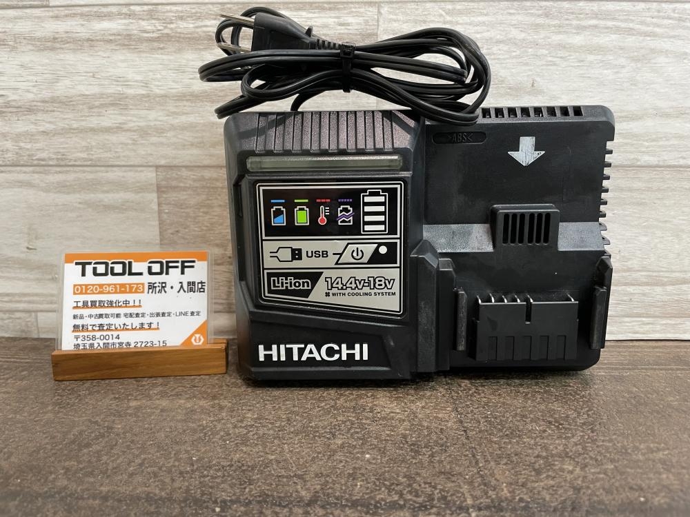 HITACHI 日立工機 14.4V-18V 急速充電器【UC18YDL】USED品 動作確認済 A3 HITACHI 急速充電器UC18YDL 14.4Vバッテリー付き 日立工機 HiKOKI 急速