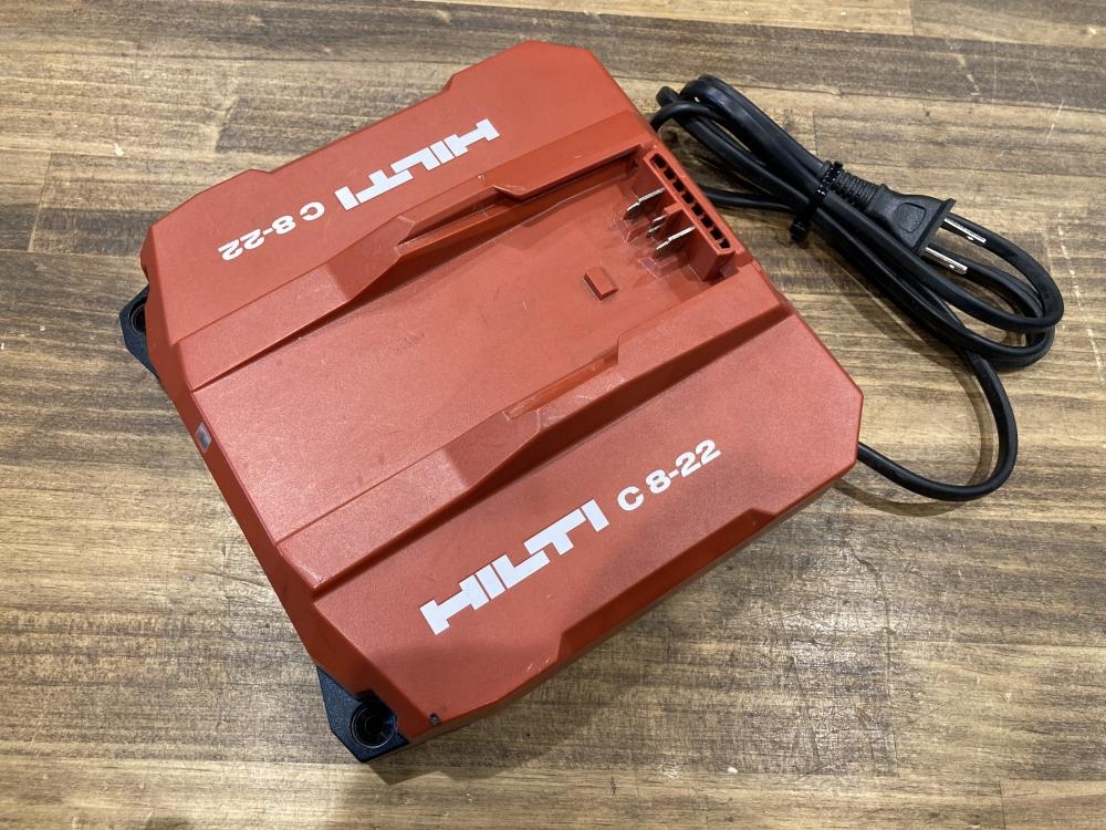 HILTI 充電器 バッテリーチャージャー C8-22の中古 中古C傷汚れあり 《千葉》中古工具販売の専門店│ ツールオフ千葉幕張店  ｜中古工具販売のツールオフ