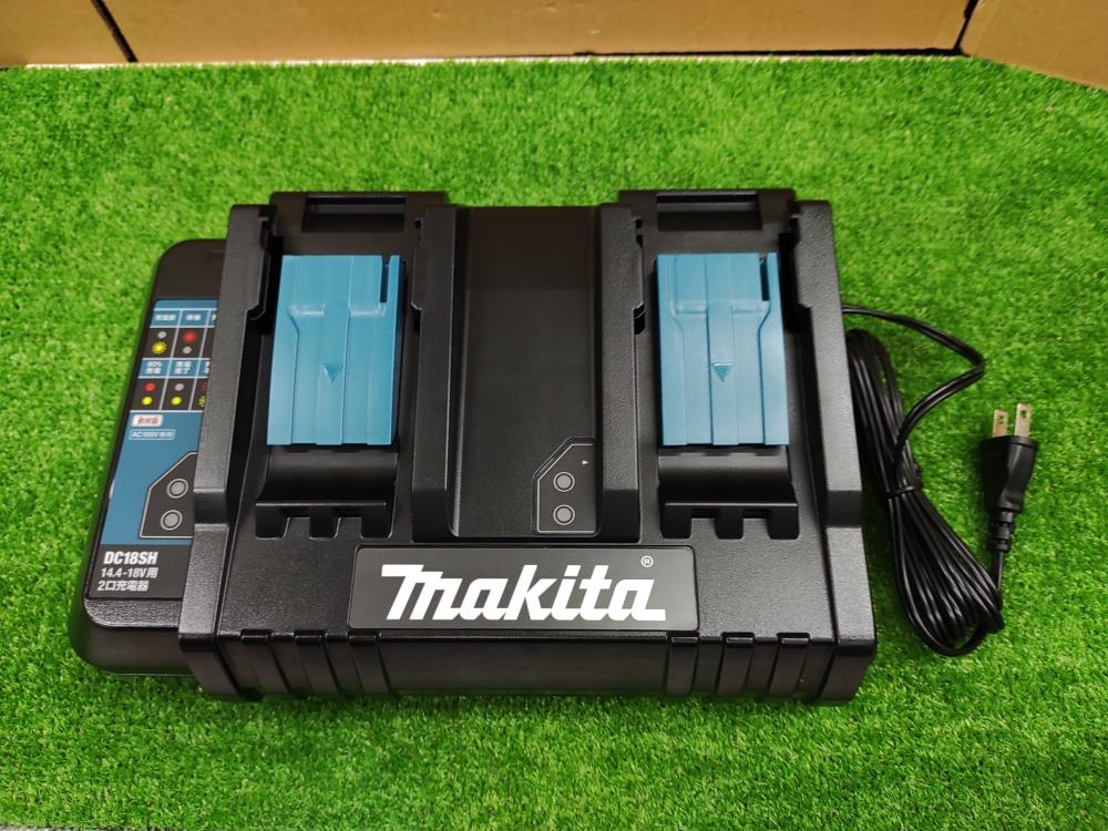 マキタ makita 2口充電器 DC18SHの中古 未使用品 《千葉・柏》中古工具 