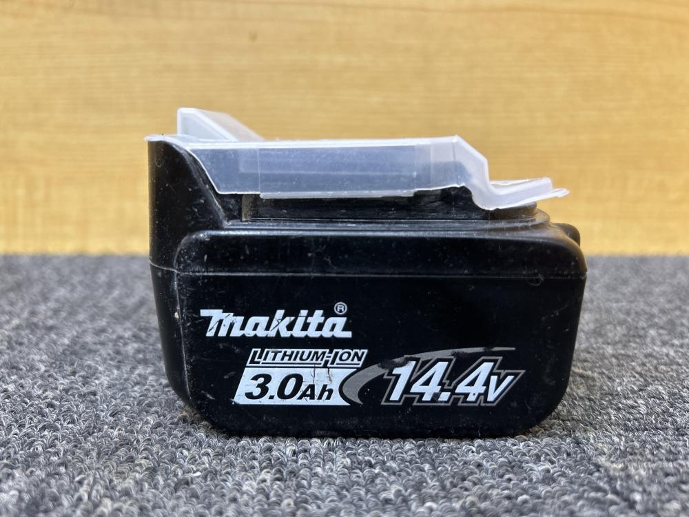 マキタ makita 14.4V3.0Ah純正バッテリー BL1430B ※充電回数347回、寿命3/4の中古 中古C傷汚れあり  《大阪・松原》中古工具販売の専門店│ツールオフ松原店 ｜中古工具販売のツールオフ