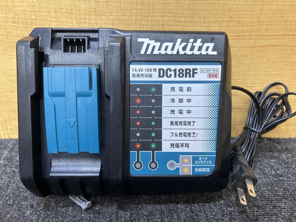 マキタ makita 充電器 18V-14.4V DC18RFの中古 中古B使用感あり 《大阪 マキタ makita 充電器 18V-14.4V DC18RFの中古 中古B使用感あり 《大阪
