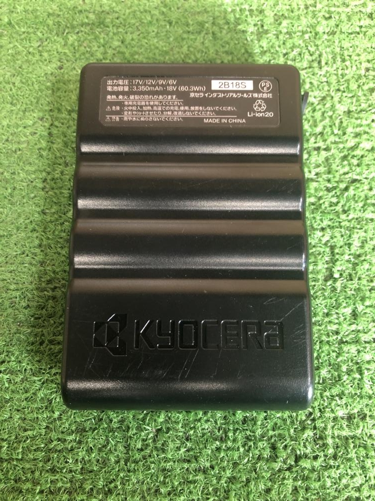 バートル BURTLE 17V リチウムイオンバッテリー AC300の中古 中古A(美
