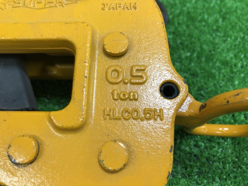 スーパー 横吊クランプ ロックハンドル式 細目仕様 HLC0.5HN 横吊りクランプ スーパー 横吊クランプ ロックハンドル式 細目仕様 HLC0.5HN 0.5tの