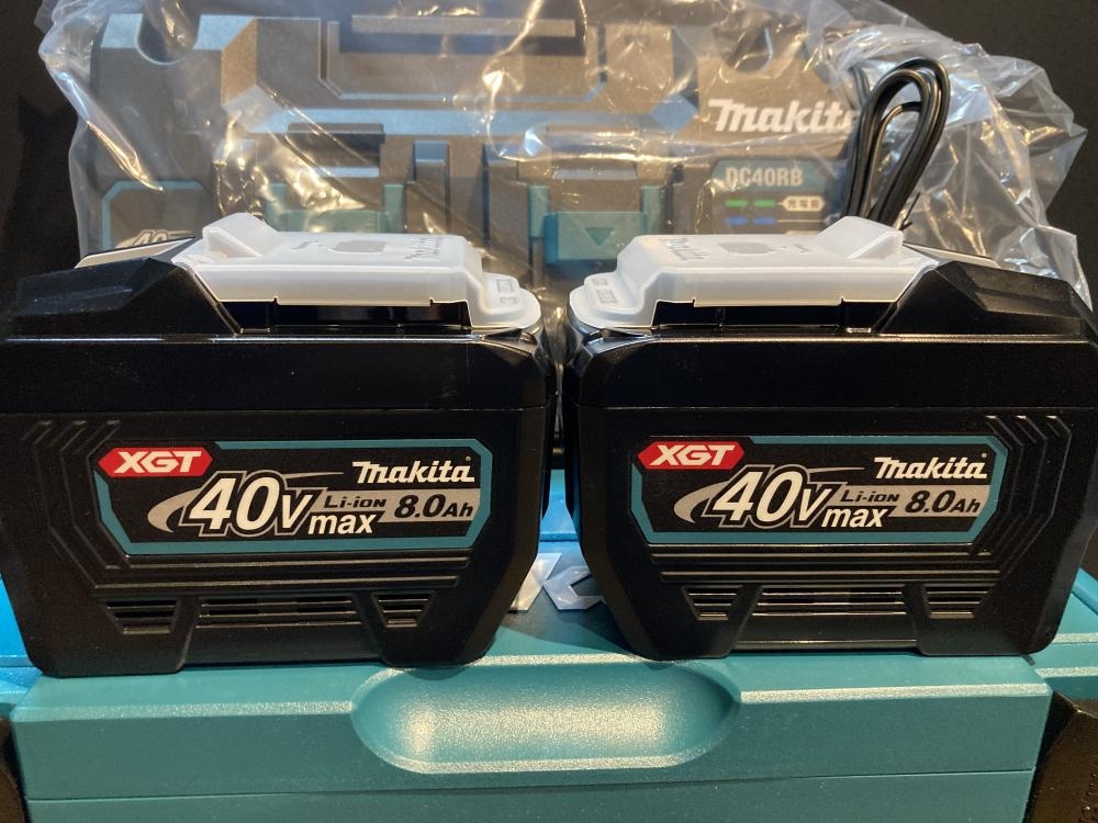マキタ 40Vパワーソースキット XGT10 A-74859 BL4080F×2 DC40RBの中古 
