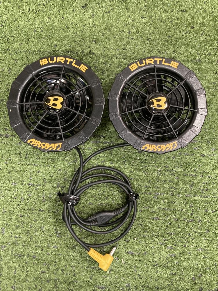 動作確認済　BURTLE AC260 13V 空調服用ファンセット BURTLE 限定色 バートル エアークラフトファン＆バッテリー