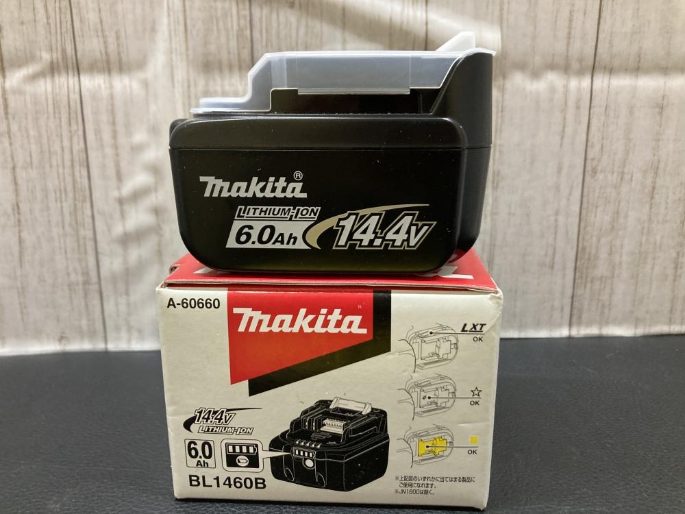 マキタ 14.4Vリチウムイオンバッテリ BL1460Bの中古 未使用品 《横浜・青葉》中古工具販売の専門店│ ツールオフ横浜店  ｜中古工具販売のツールオフ