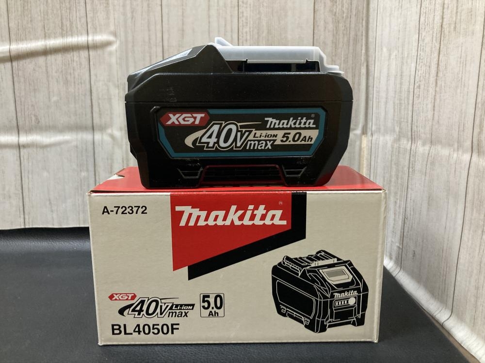 マキタ 40Vmax5.0Ahバッテリー BL4050Fの中古 未使用品 《横浜・青葉