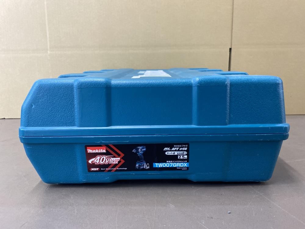 マキタ　TW007G 美品中古　ケースはありません。 マキタ（makita） TW007GZ + ケース 40V 充電式 インパクトトレンチ