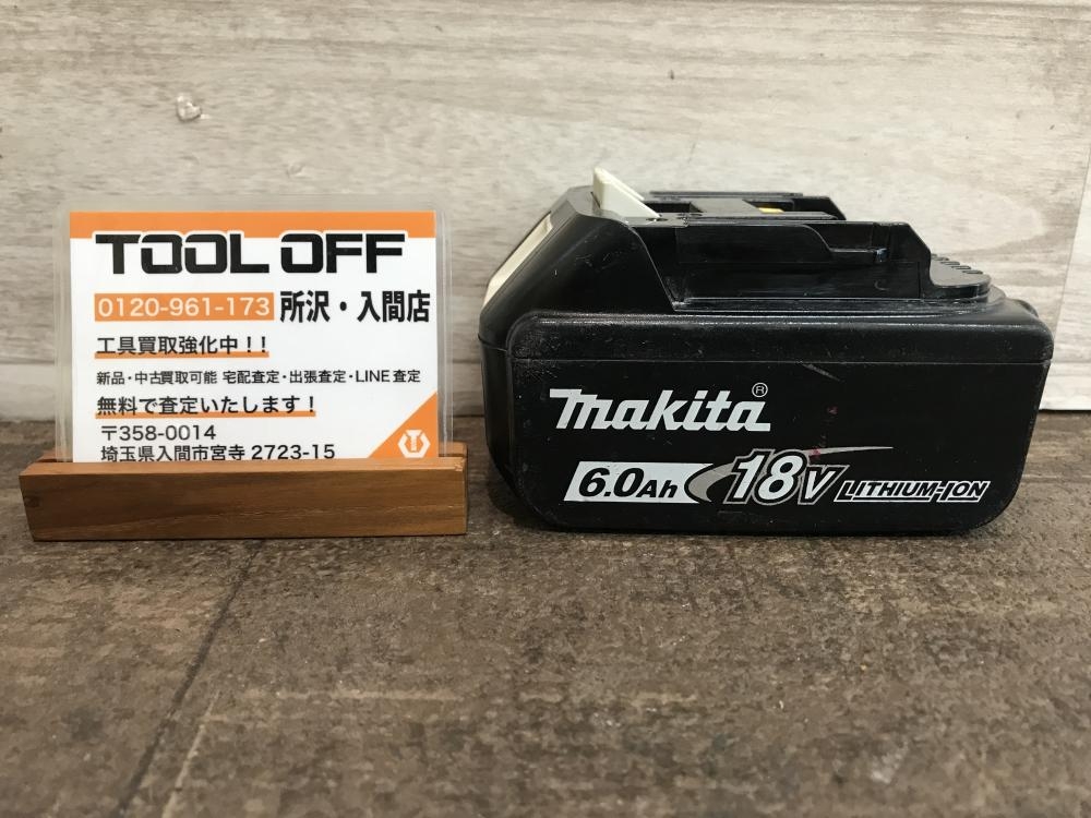 makita マキタ バッテリ BL1860Bの中古 ジャンク 《埼玉・入間》中古