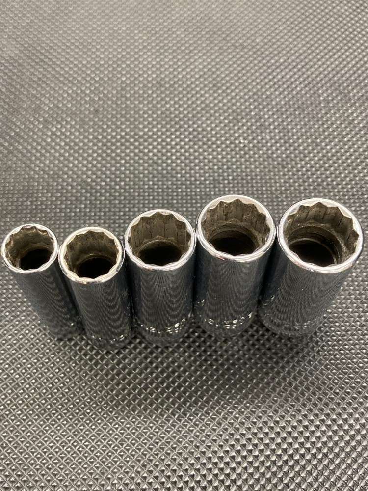 MACTOOLS 12角 1/4ディープソケットセット MD2 9MM/10MM/12MM/13MM