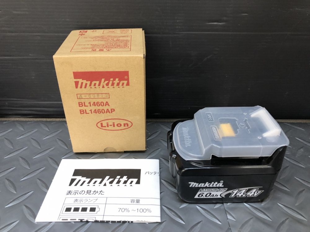 マキタ makita バッテリー BL1460A 14.4V 6.0Ahの中古 未使用品 《大阪