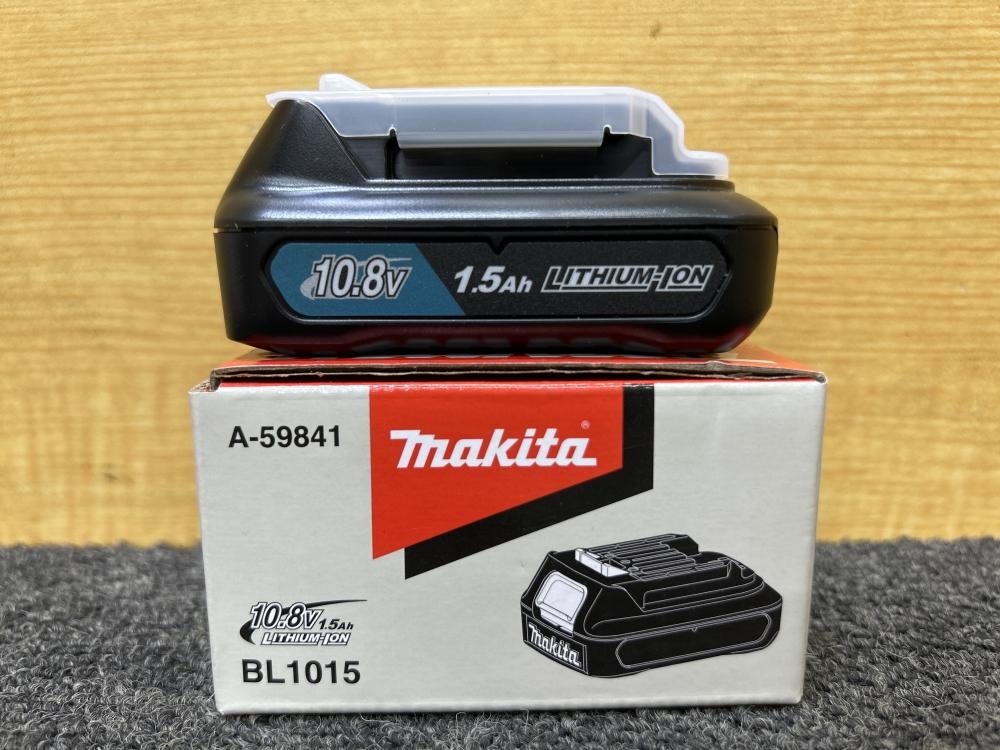 マキタ makita 10.8V1.5Ahバッテリー BL1015の中古 未使用品 《大阪・松原》中古工具販売の専門店│ツールオフ松原店  ｜中古工具販売のツールオフ