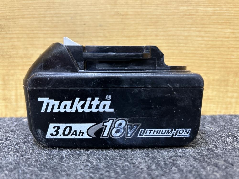 マキタ makita 18V3.0Ah純正バッテリー BL1830B ※充電回数38回、寿命3