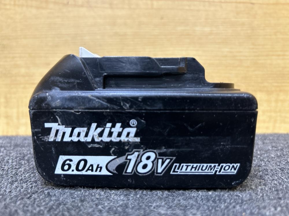 マキタ makita 18V6.0Ah純正リチウムイオンバッテリ BL1860Bの中古 中古C傷汚れあり  《大阪・松原》中古工具販売の専門店│ツールオフ松原店 ｜中古工具販売のツールオフ