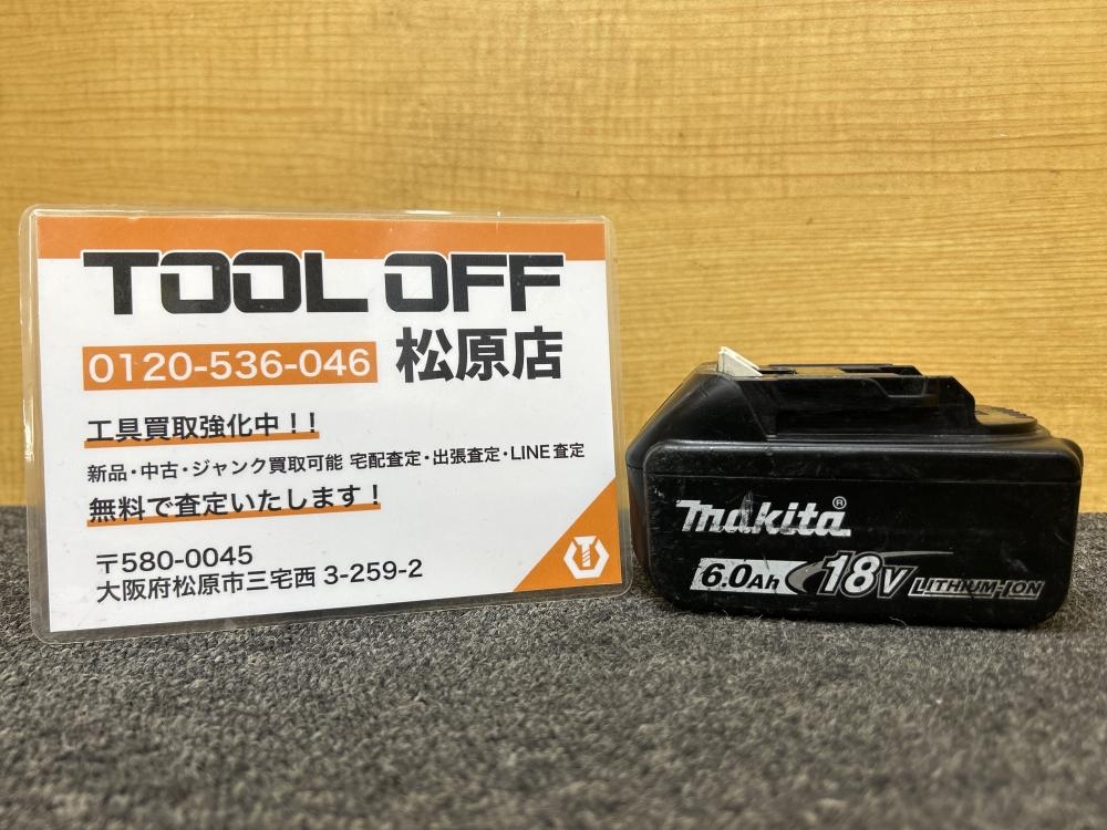 マキタ純正バッテリー 18v6.0Ah（新品） - 工具/メンテナンス