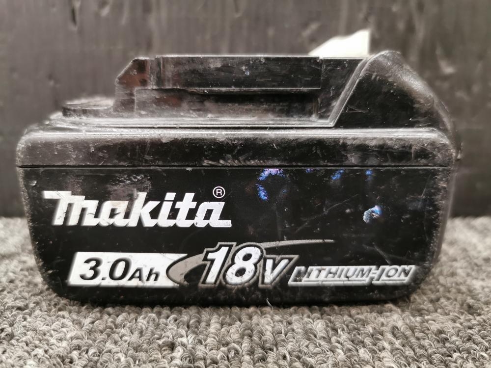 マキタ  純正　18V3Ah バッテリー　中古品 マキタ makita 純正18V3.0Ahバッテリー BL1830Bの中古 中古C傷汚れあり