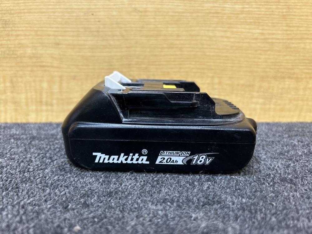 マキタ makita 18V 2.0Ah 純正リチウムイオンバッテリー BL1820Bの中古 中古B使用感あり  《大阪・松原》中古工具販売の専門店│ツールオフ松原店 ｜中古工具販売のツールオフ