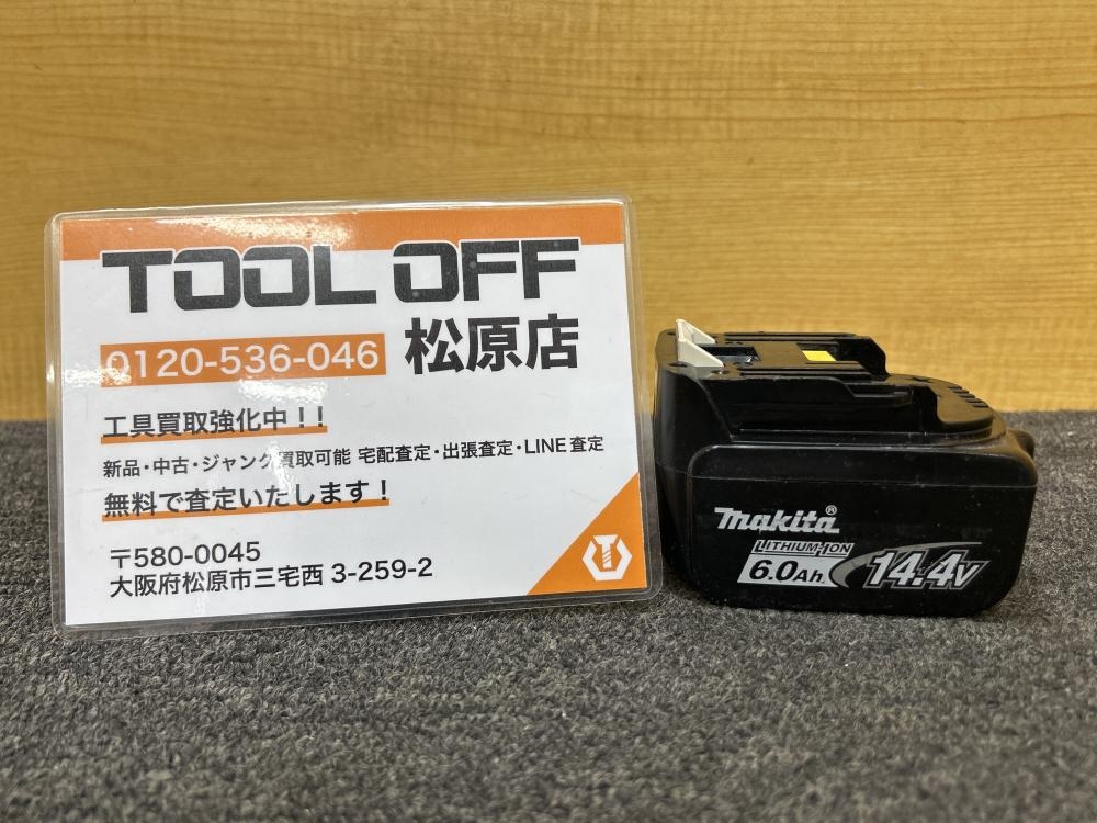 マキタ makita バッテリー 14.4V6.0Ah BL1460Bの中古 中古C傷汚れあり