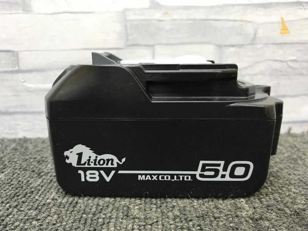 中古　マックス　MAX JP-L91850A 18V バッテリー MAX マックス リチウムイオン電池パック バッテリ JP-L91850Aの