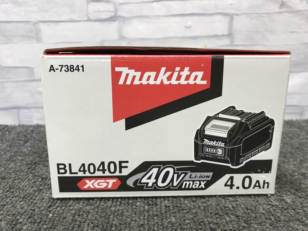 マキタ makita 40V4.0Ahバッテリー BL4040Fの中古 未使用品 《大阪・松原》中古工具販売の専門店│ツールオフ松原店  ｜中古工具販売のツールオフ