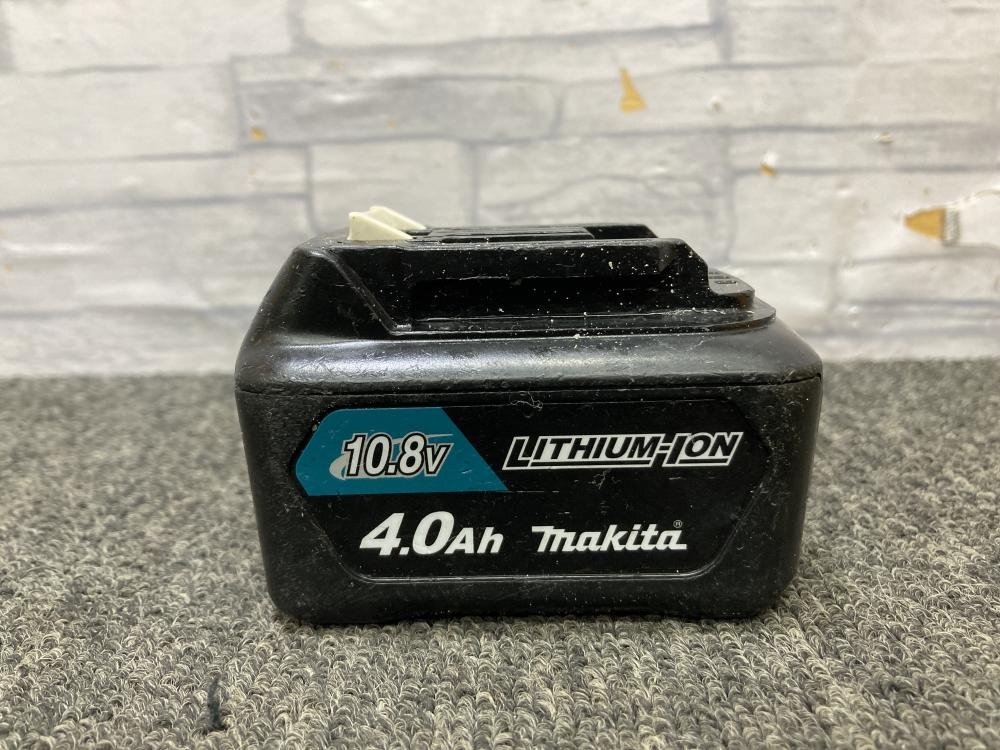 マキタ makita 10.8V4.0Ah純正バッテリー BL1040Bの中古 中古B使用感