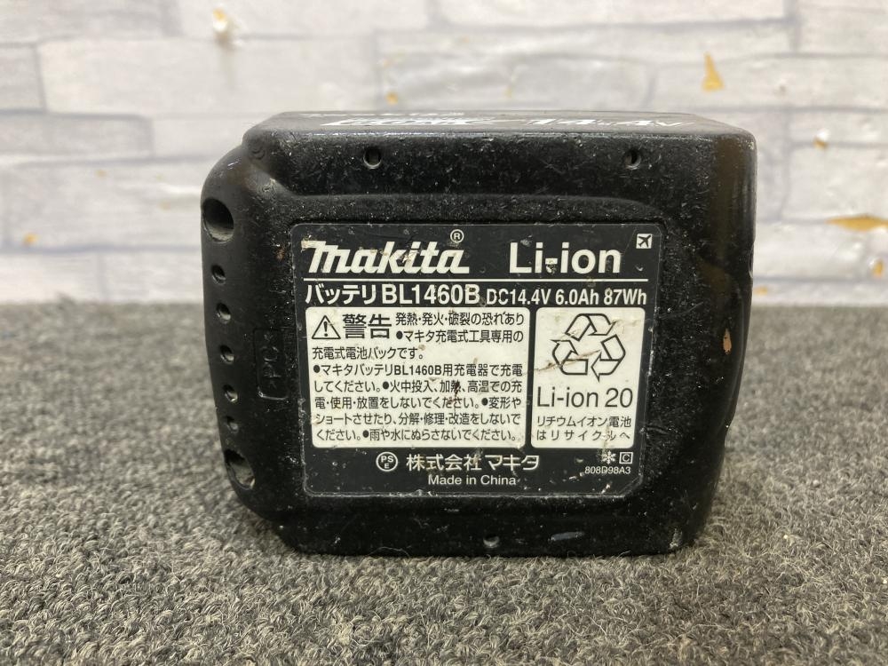 マキタ BL1460B バッテリー ※充電回数2回【市川行徳店】【店頭取引限定