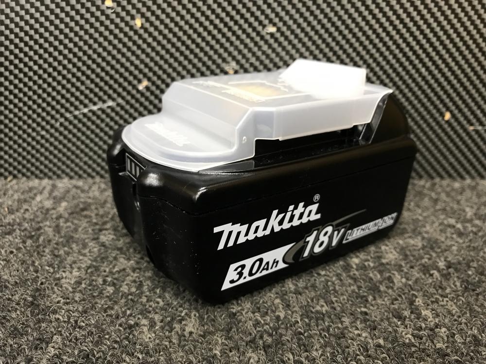 マキタ makita 18V3.0Ah純正リチウムイオンバッテリー BL1830Bの中古 未使用品  《大阪・松原》中古工具販売の専門店│ツールオフ松原店 ｜中古工具販売のツールオフ