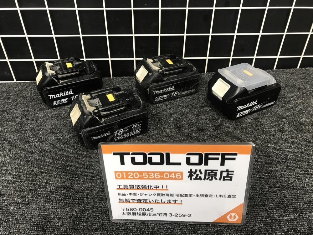 マキタ 18V 純正バッテリー6.0Ah makita 18v 6.0ah 純正バッテリー