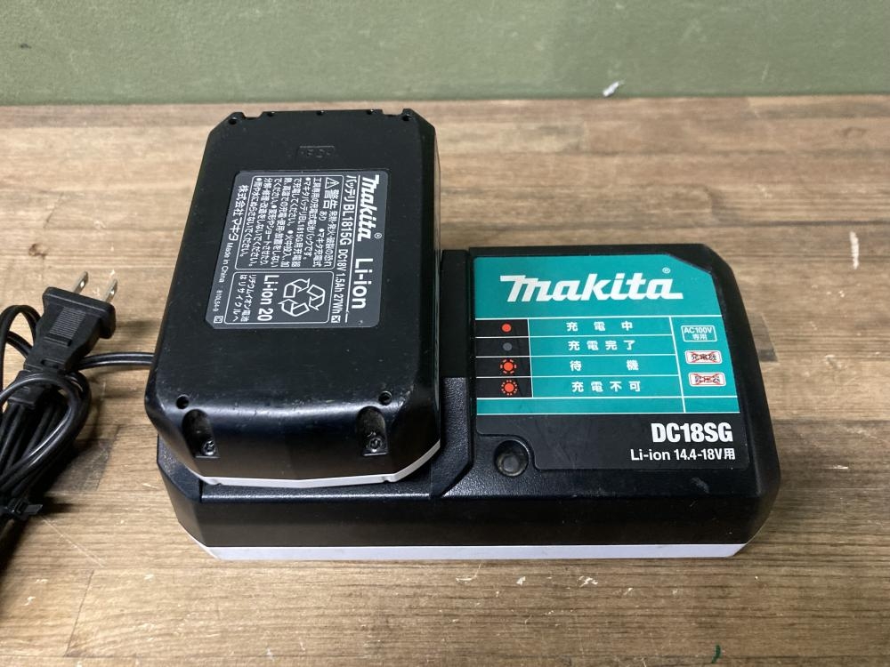 マキタ バッテリー+充電器セット BL1815G+DC18SG 現状品の中古 中古C傷 ...