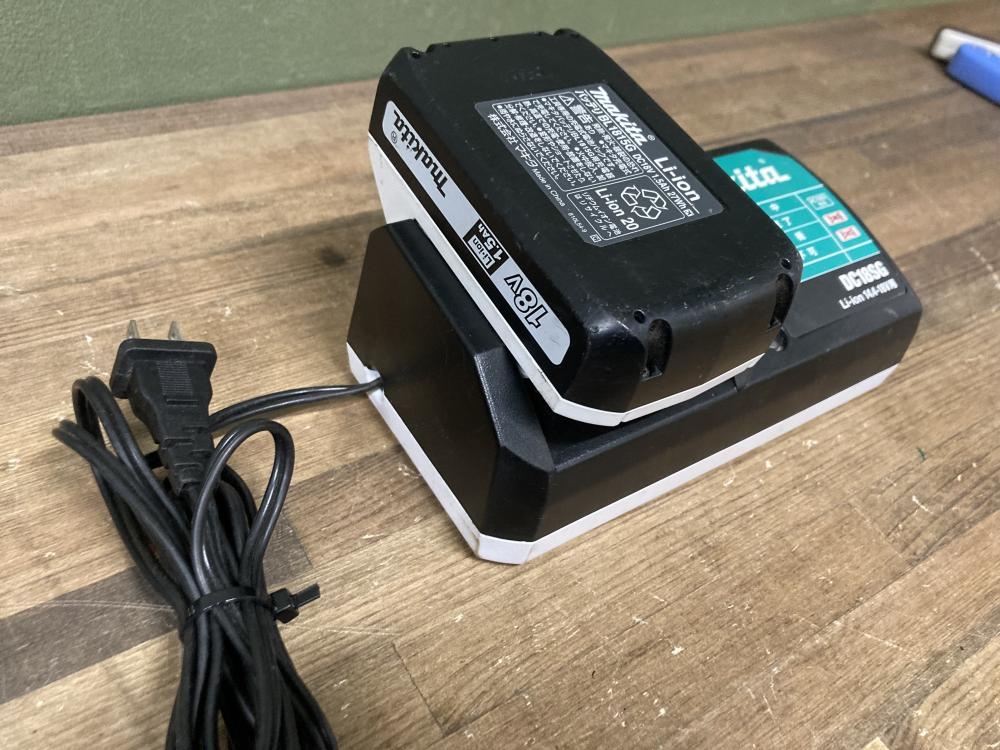 マキタ バッテリー+充電器セット BL1815G+DC18SG 現状品の中古
