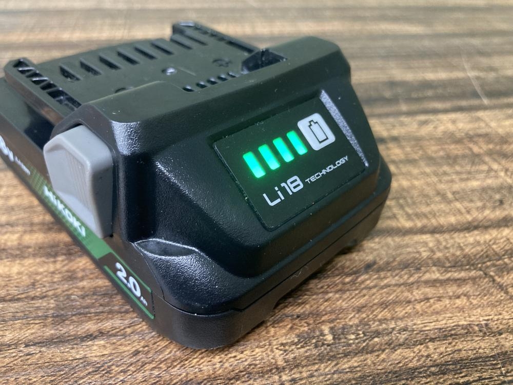 HiKOKI バッテリー BSL1820M + 充電器 UC18YKSL 純正品 18V 2.0 HiKOKI バッテリー BSL1820M + 充電器 UC18YKSL 純正品 18V 2.0