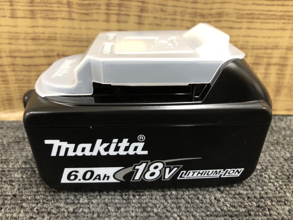 マキタ makita 18V6.0Ah純正バッテリー BL1860Bの中古 未使用品 《千葉