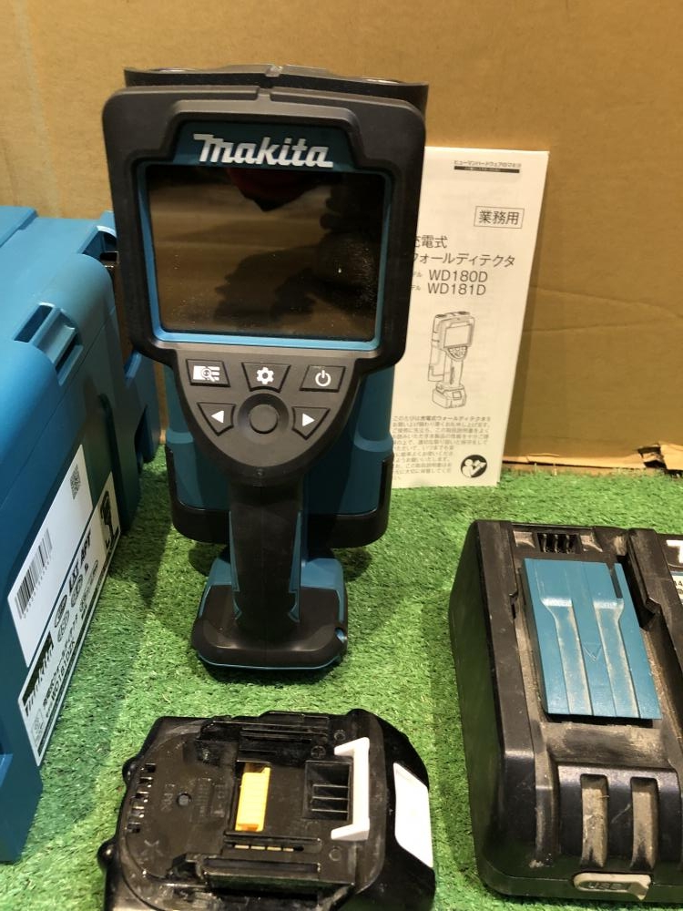 makita マキタ 充電式ウォールディテクタ WD181DZK ※充電器+バッテリ付 makita マキタ 充電式ウォールディテクタ WD181DZK ※充電器+バッテリ付