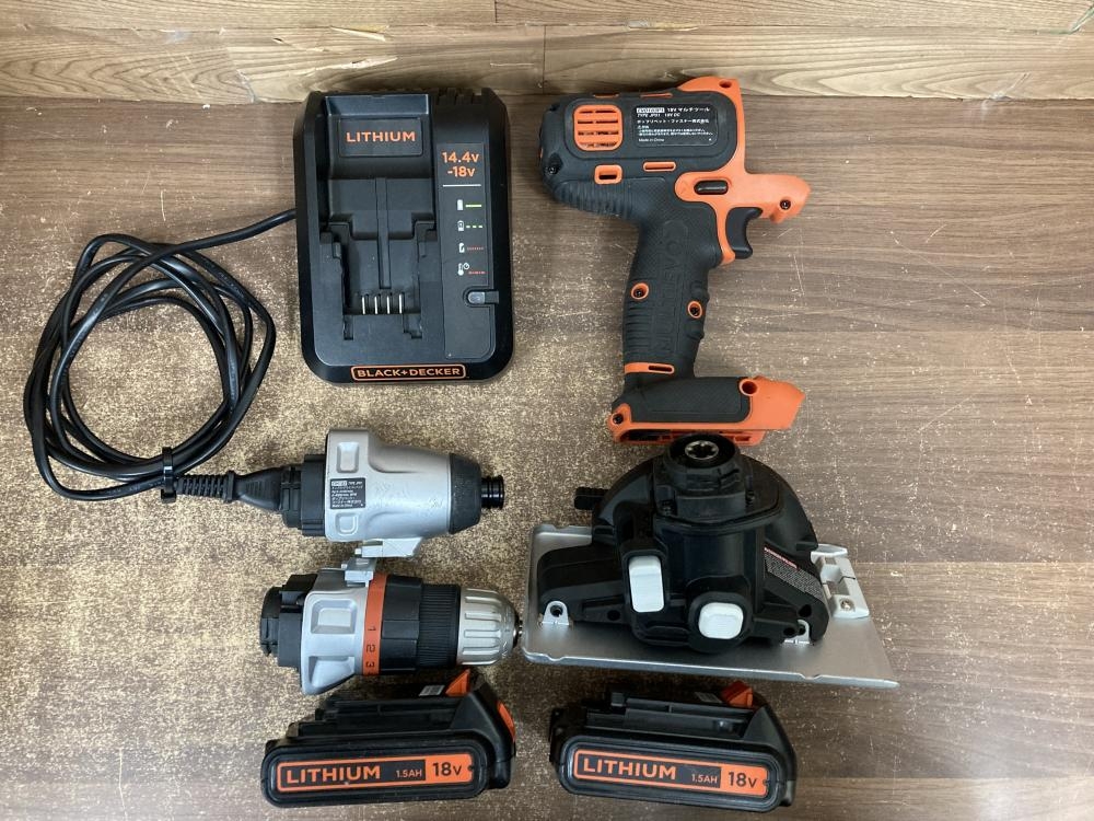 BLACK&DECKER マルチツール EV0183P1の中古 中古C傷汚れあり 《群馬