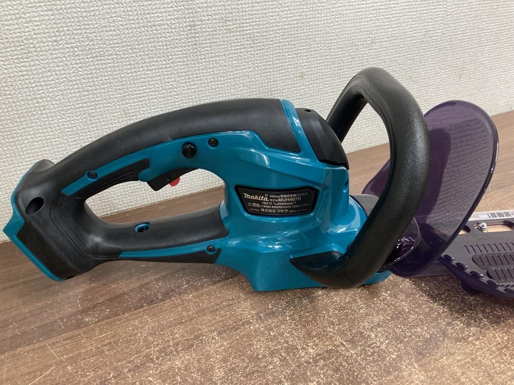 マキタ 充電式生垣バリカン MUH407Dの中古 未使用品 《群馬・高崎
