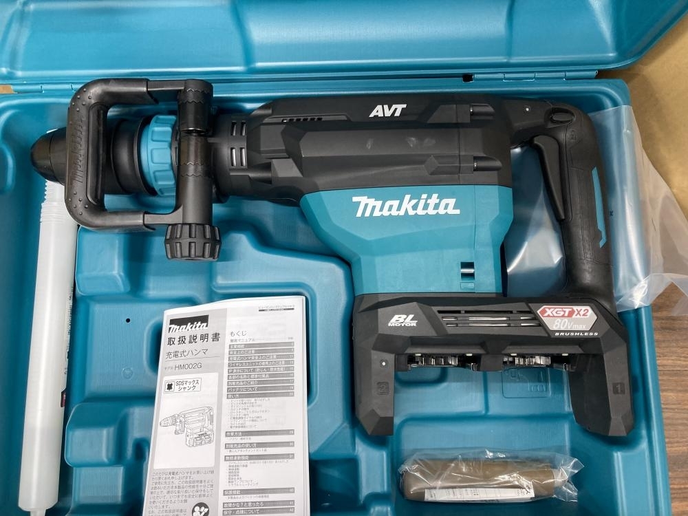 マキタ makita 充電式ハンマ HM002GZK 本体＋ケースの中古 未使用品