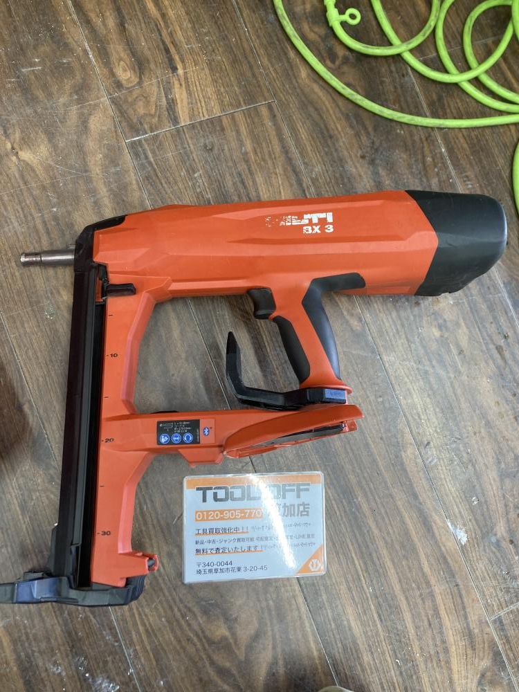 HILTI 充電式鋲打機 BX3-Lの中古 中古C傷汚れあり 《埼玉・草加》中古工具販売の専門店│ ツールオフ草加店 ｜中古工具販売のツールオフ