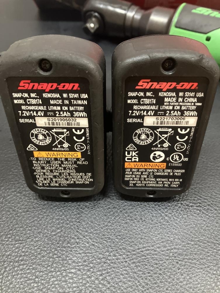 Snap-On 3/8 電動ラチェット CTR762Gの中古 中古B使用感あり 《横浜 