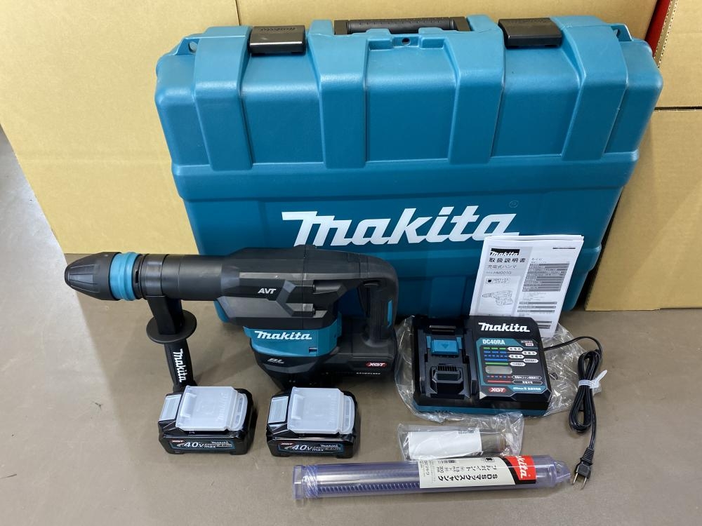 マキタ 40Vmax充電式ハンマ HM001GRMXの中古 未使用品 《横浜 マキタ 40Vmax充電式ハンマ HM001GRMXの中古 未使用品 《横浜