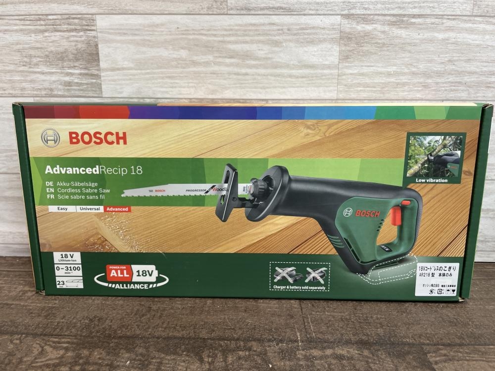 BOSCH ボッシュ コードレスのこぎり AR218型の中古 未使用品 《埼玉