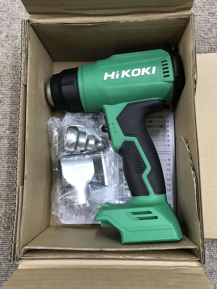 HiKOKI 18Vコードレスヒートガン RH18DA(NN)の中古 未使用品 《千葉