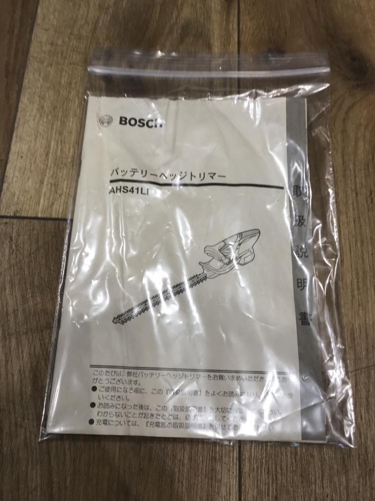 BOSCH 18Vバッテリーヘッジトリマ AHS41LIの中古 中古C傷汚れあり 