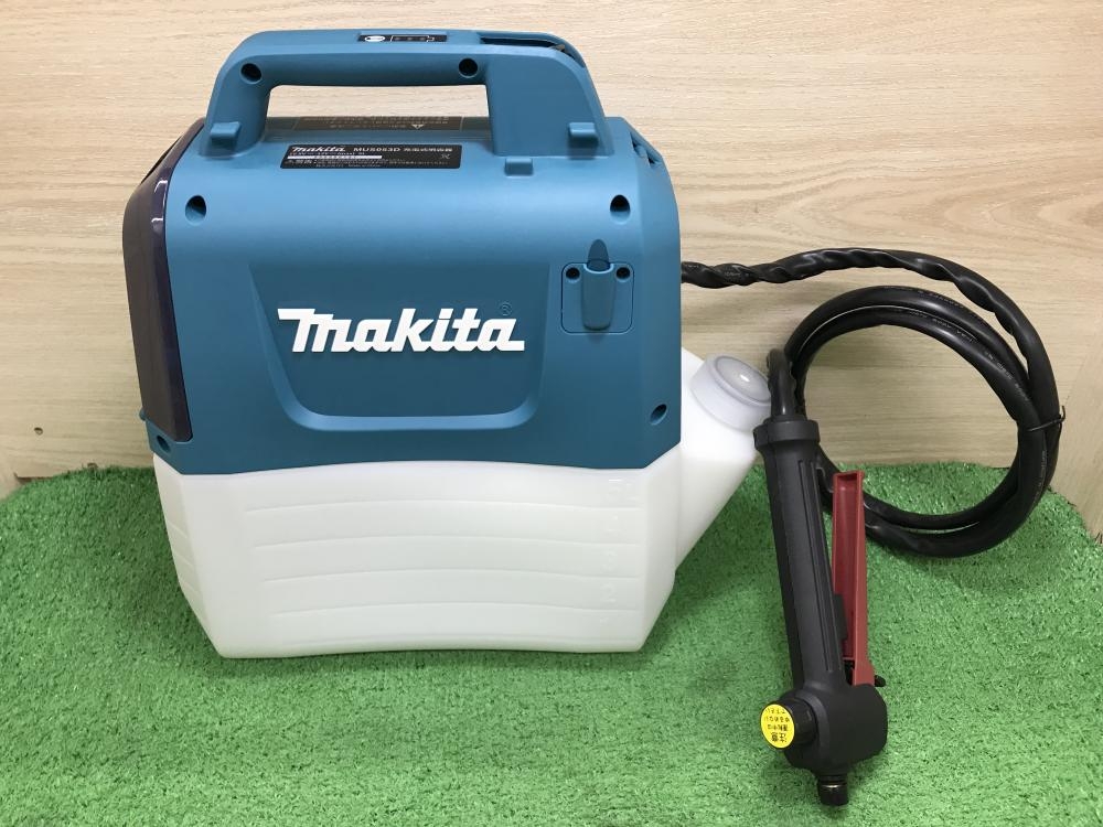 【中古】【店頭引取限定】makita MUS053DZ 充電式噴霧器　12100円 マキタ 10.8V充電式噴霧器 MUS053DZ 本体のみの中古 未使用品 《神奈川