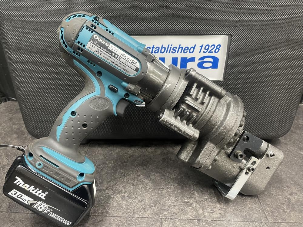 エコツール笠寺店】Ogura 18Vコードレスパンチャー充電器・バッテリー