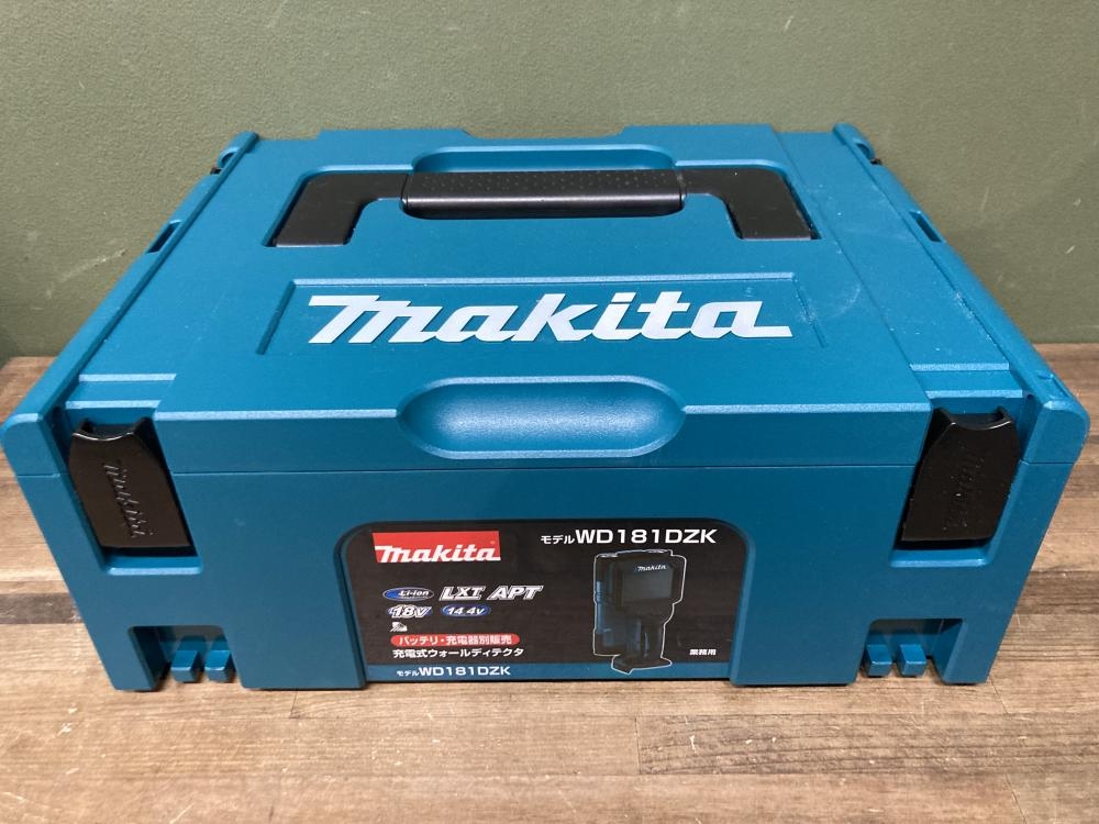 マキタ 充電式ウォールディテクタ WR180DZK 本体+ケースの中古 未使用 
