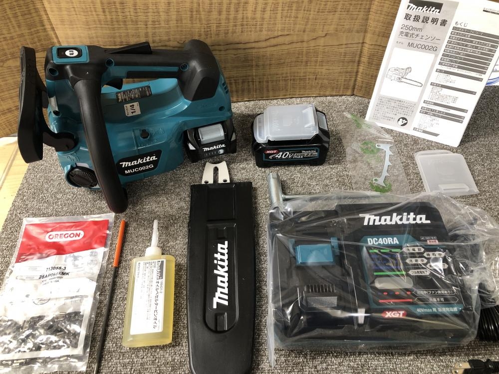 マキタ makita 250㎜充電式チェンソー MUC002GRDXの中古 未使用品